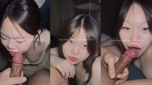 คลิปหลุดสาวไทยน้องแนท ณัฐชา อมควยจนน้ำแตกใส่หน้าโคตรเด็ด natnpnicha สาวอวบหน้าหวานปากชมพู ดูดน้ำควยคาวๆของผัวแล้วบอกอร่อย