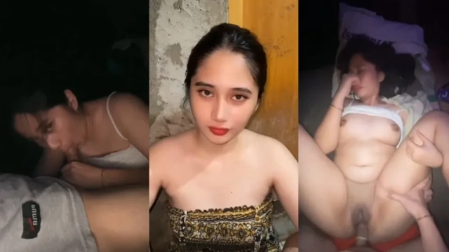 คลิปหลุดไทย งานทางบ้านสาวหมวยหน้าคมเย็ดกับผัวเด็ดๆอมควยให้เสียวๆ ก่อนโดนจับกระเด้าหีเย็ดรัวๆจนน้ำแตกในร้องครางลั่น