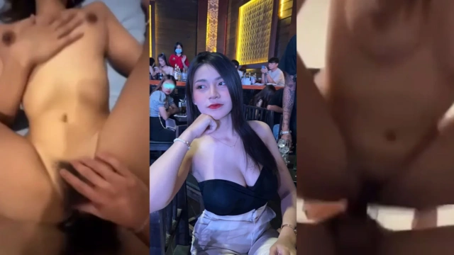 คลิปหลุดทางบ้านสาวไทย น้องหมวยเล็กนมใหญ่น่าเย็ดมาก xxx โดนแฟนหนุ่มจับแหวกขาเย็ดสดหี ร้องครางลั่นห้องโดนตอกสดๆหีสวยอมชมพู อยากจับเย็ดสัก