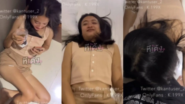 คลิปหลุดใหม่ kantuser_2 พาเพื่อนมาดื่ม เมานอนพูดไม่รู้เรื่อง เจอควยเข้าไปถึงกับส่าง รุกขึ้นมาโม๊กควย โดนจับเย็ดโหดๆ